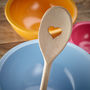 Heart Or Star Wooden Spoon, thumbnail 2 of 2