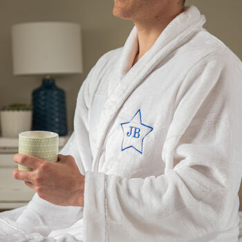 Personalised Super Soft Monogrammed Robe, 3 of 12