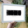 Gallery Wall Personalised Sound Wave Print, thumbnail 9 of 10