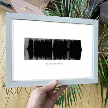 Gallery Wall Personalised Sound Wave Print, 9 of 10