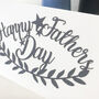 Father's Day Papercut Card, thumbnail 3 of 9