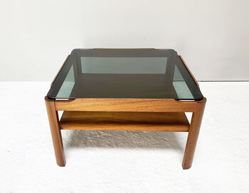 1960’s Mid Century Solid Teak Coffee Table By Myer, 8 of 8