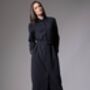 Andie Everyday Shirt Dress In Black, thumbnail 1 of 4