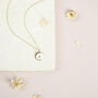 Personalised Solid Gold Disk Necklace, thumbnail 4 of 9