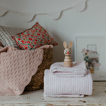 Wooden Stacking Toy Rabbit By Sproutlings