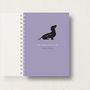 Personalised Dachshund Lovers Journal Or Notebook, thumbnail 1 of 8