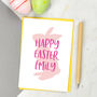 Personalised Bunny Easter Card, thumbnail 1 of 3