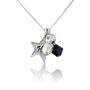Good Luck Charm Necklace In Sterling Silver, thumbnail 3 of 9