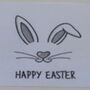 Happy Easter Brown Bunny And Gift Card And Gift Box, thumbnail 4 of 8