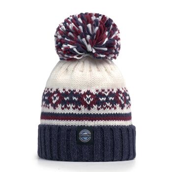 Geyser Fairisle Knit Hat, 2 of 4