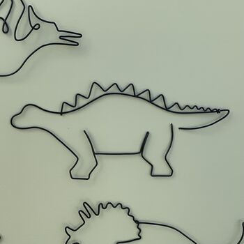 Set Of Wire Dinosaurs, 4 of 10