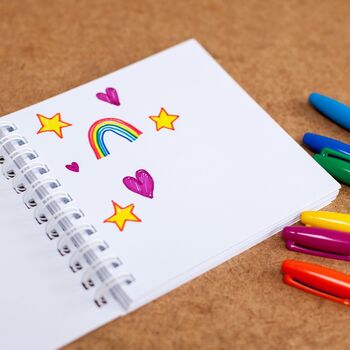 I'm Going To Be Ridiculously Rich Rainbow Doodle Pad, 2 of 3