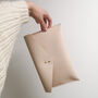Handmade Leather Envelope Clutch Bag, thumbnail 9 of 11