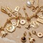 Gold Plated Letter Charms, thumbnail 3 of 7