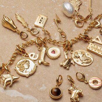 Gold Plated Letter Charms, 3 of 7