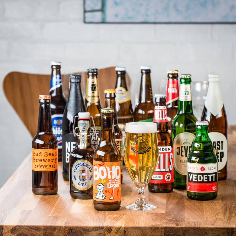 14 award winning world lagers and tasting glass by beer hawk