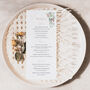 Wedding Menu Festive Floral, thumbnail 2 of 5