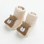 New Baby Gift Set Organic Sage Zip Sleepsuit, thumbnail 4 of 5