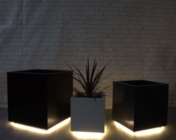 Cube Garden Planter With LED Lights, 3 of 4