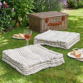 French Style Striped Cotton Cushion Collection, 7 of 8