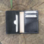 Woodland Range Small Bifold Black Leather Wallet Rfid Safe, thumbnail 4 of 5