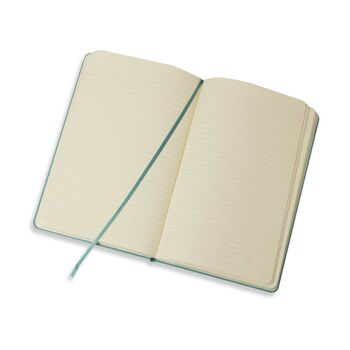 Personalised Moleskine Classic Notebook – Reef Blue Extra Large, 3 of 8