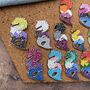 Pride Flag Lgbtq+ Sea Serpents Enamel Pin, thumbnail 5 of 6