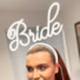 Bride LED Neon Headband Head Piece, thumbnail 4 of 6