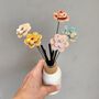 Ceramic Flower Stems Set Artificial Handmade Bouquet Mother's Day Gift, thumbnail 8 of 9