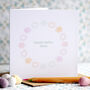 Easter Flowers Card With Personalised Option, thumbnail 1 of 2