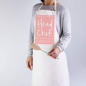 Head Chef Personalised Apron, 3 of 5
