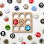 Personalised Beer Cap Initial Coaster, thumbnail 7 of 12