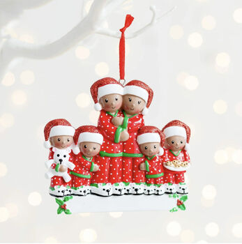 Personalised Christmas Family Decoration, 5 of 7