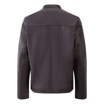 Mens' Sheepskin Luxury Leather Jacket, 6 of 11