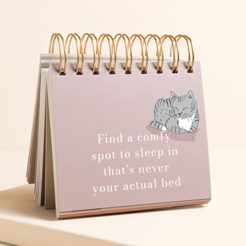 Be More Cat Desktop Flip Chart, 2 of 5