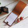 Personalised Leather Pocket Notebook, thumbnail 3 of 12