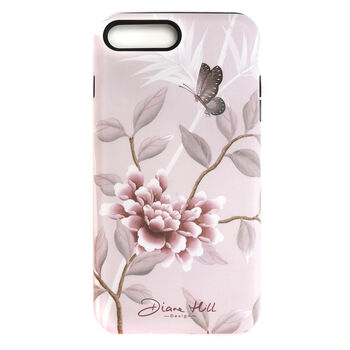 Pastel Pink Floral Chinoiserie Phone Case, 10 of 12