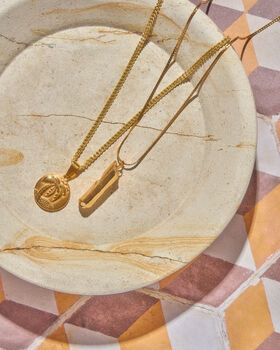 Hidden Treasure Palm Tree Coin Necklace, 4 of 4