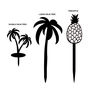 Tropical Personalised Cake Topper, thumbnail 8 of 8
