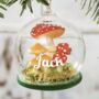 Personalised Mushrooms Dome Bauble, thumbnail 3 of 3