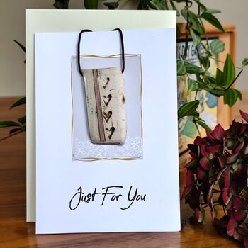 Letter Box Mother's Day Gift Handmade Ceramic Pendant, 11 of 12