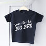 Big Bro Baby Announcement T Shirt, thumbnail 1 of 7