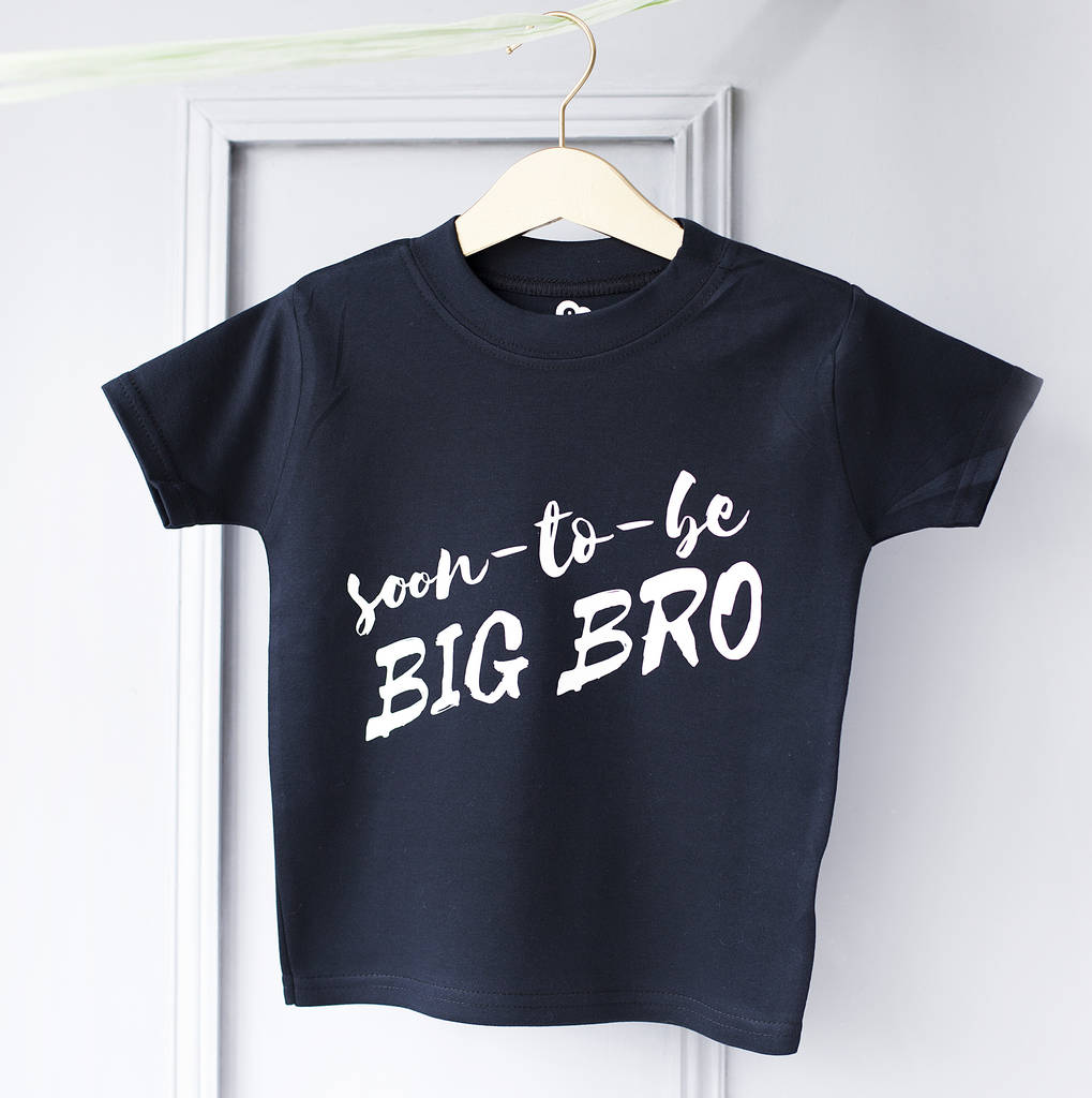 Big Bro Baby Announcement T Shirt By Clouds and Currents ...
