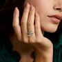 Adjustable Calla Lily Ring, thumbnail 2 of 5