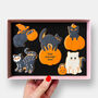 Personalised Scaredy Cat Letterbox Cookies, thumbnail 1 of 9