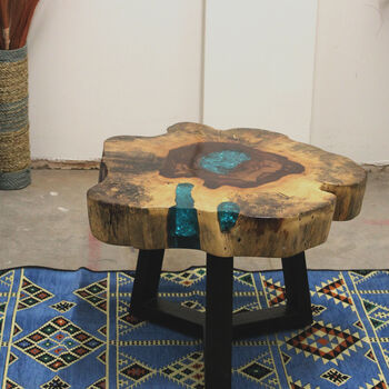 Tamarind And Resin Coffee Table, 3 of 10