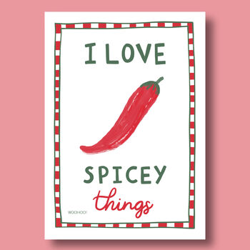 I Love Spicey Things Print, 5 of 7