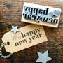 Happy New Year Rubber Stamp, thumbnail 1 of 2