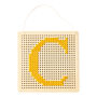 Embroidery Kit Wooden Board Pegboard, thumbnail 6 of 7