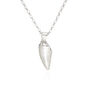 Silver Raptor Tooth Necklace, thumbnail 2 of 5